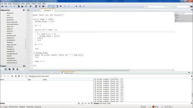 Ruby Programming 1 1 Komodo IDE смотреть онлайн