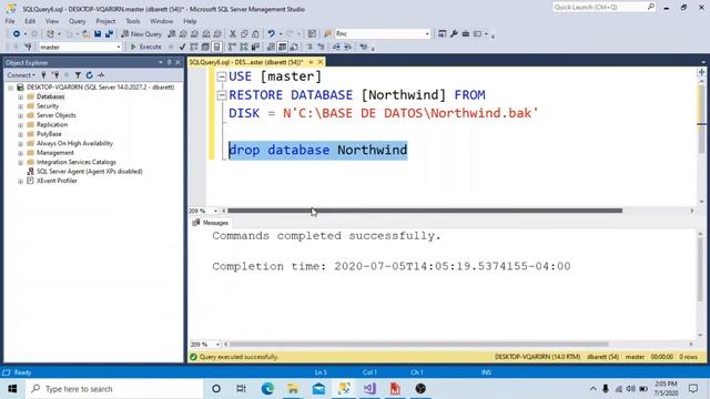 Restore Back-up SQL SERVER смотреть онлайн