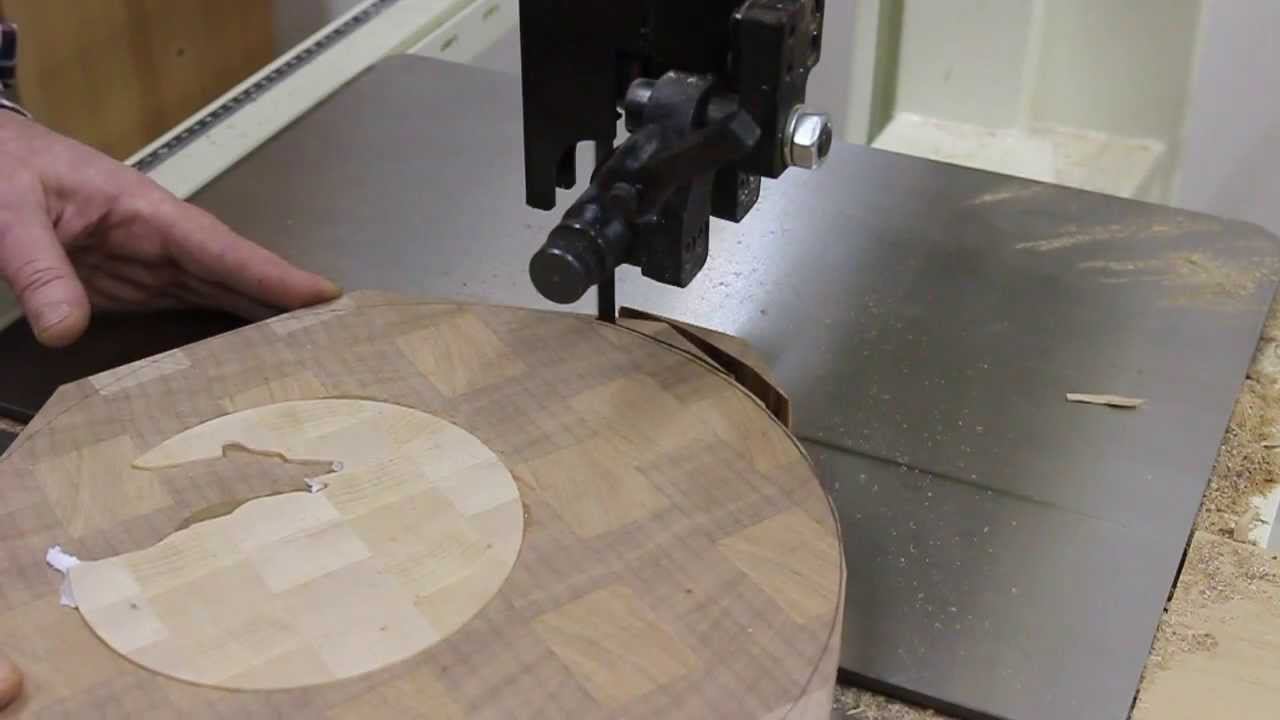 Making a "Wolf" inlaid end grain cutting board смотреть онлайн