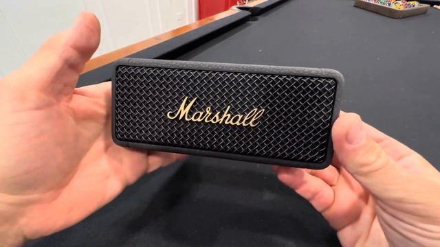 Marshall Emberton II Portable Bluetooth Speaker Review смотреть онлайн