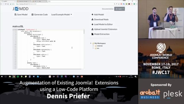 Augmentation of Existing Joomla! Extensions using a Low-Code Platform - Dennis Priefer смотреть онлайн