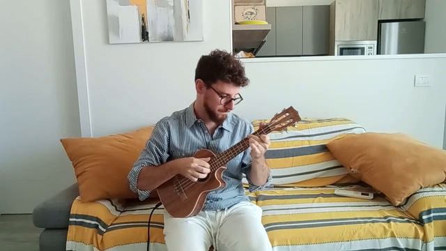 Di sole e d'azzurro (Giorgia) - Ukulele Solo - Stefano La Naia смотреть онлайн