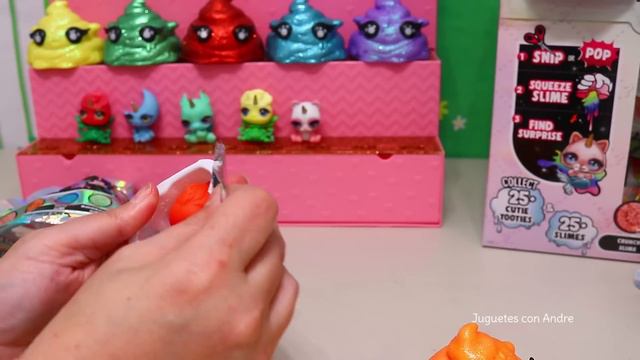Andre abriendo juguetes Cutie Tooties con slime | Nos salen Super Ultra Raros смотреть онлайн