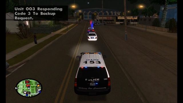 Allen PD Tahoe Pursuit/Shooting - GTA SA смотреть онлайн