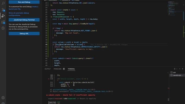 Cuboid Code Challenge in Nodejs Typescript смотреть онлайн