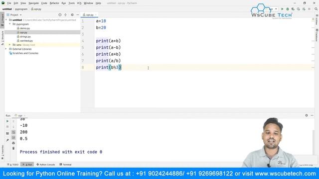 What are Operators in Python | Explain Arithmetic Operators in Python | Python Tutorial смотреть онлайн