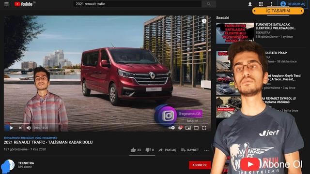 2021 RENAULT KANGOO TANITILDI смотреть онлайн