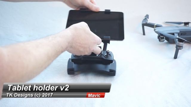 DJI Mavic iPad Tablet Holder v2 смотреть онлайн