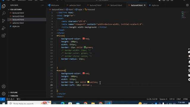 CSS Background-image, size, repeat, position css border - CSS3 tutorial in hindi - urdu - Class - 0 смотреть онлайн
