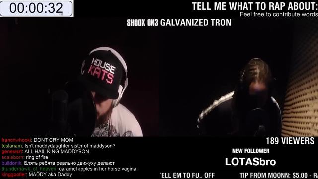 Galvanized Tron and ShooK on3 - Tell Me What To Rap About : Two Mics смотреть онлайн