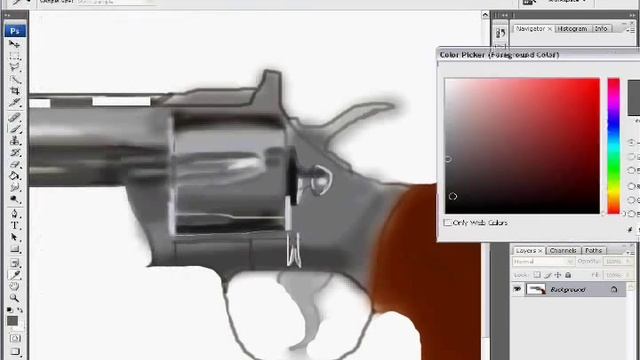 Colt Python Speed Drawing (Mouse) смотреть онлайн
