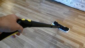 Мытьё ламината пароочистителем KARCHER