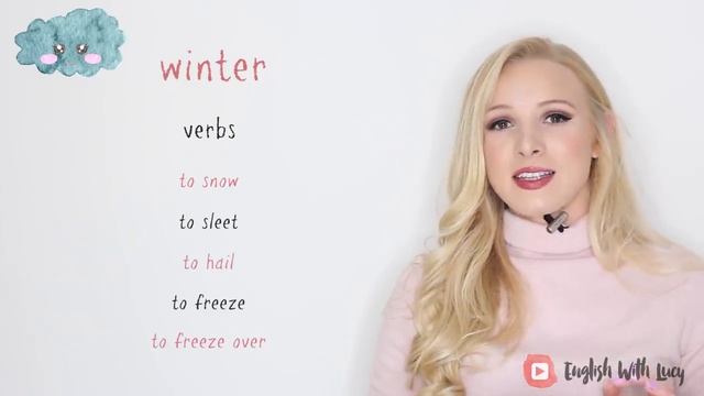 How to talk about WEATHER in English - grammar, adjectives, verbs, nouns & idioms смотреть онлайн