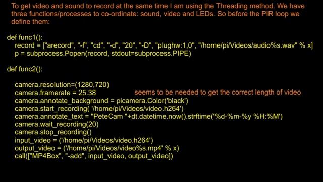 Raspberry Pi Zero Cam Day & Night with sound. смотреть онлайн