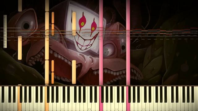 Synthesia: Undertale - Finale | 123,000 Notes | Black MIDI смотреть онлайн