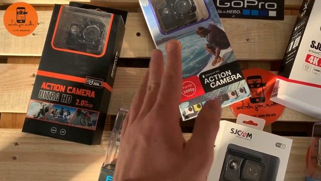 Обзор всех экшн камер от Action Cam. Gopro/Xiaomi Yi/Eken H9r/SJCAM 8 RPO