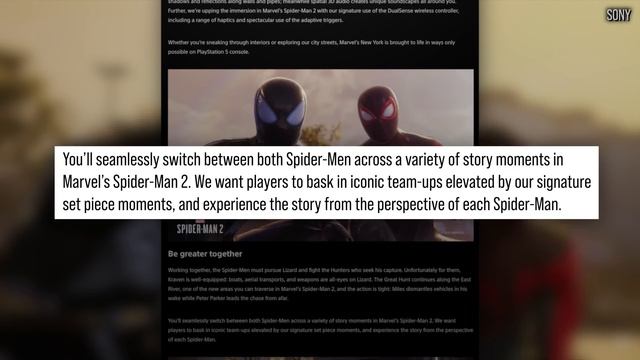 Marvel's Spider-Man 2 PS5 Showcase Trailer Tech Breakdown смотреть онлайн