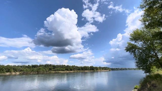 Казахстан. ВКО. Река Иртыш.  Kazakhstan. Nature. Irtysh River.