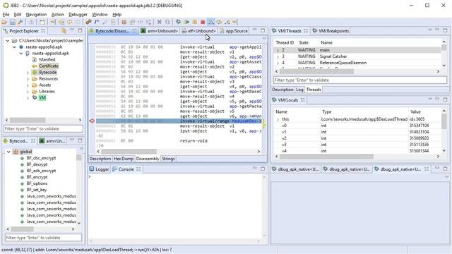 Reversing AppSolid with JEB Debuggers смотреть онлайн
