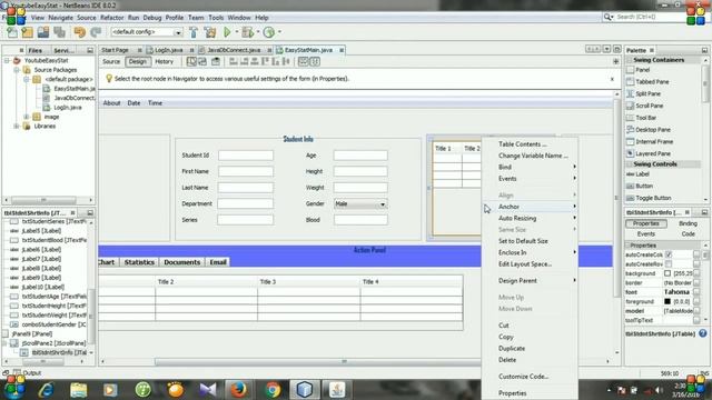 Java - 32. How to set values of a JTable into JTextFields - Part3 смотреть онлайн