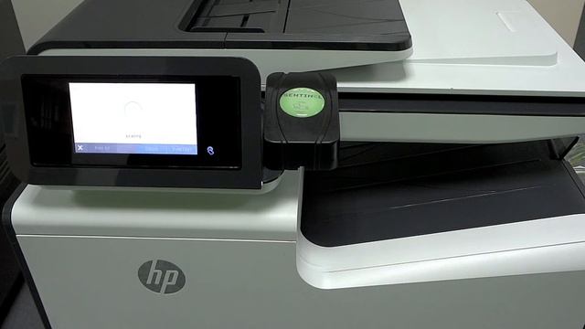 HP - pull printing with employee card with Sentinel print management software, смотреть онлайн
