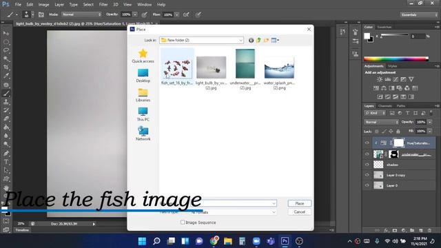 Water Splash in Bulb | Photo Manipulation | Photoshop Tutorial | ARTGORN SL 🐠 смотреть онлайн