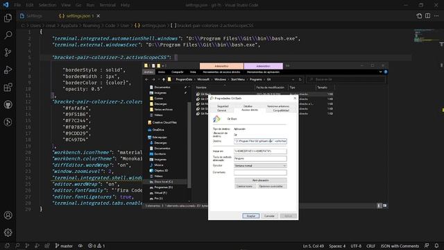 Configurar Git Bash en Visual Studio Code смотреть онлайн