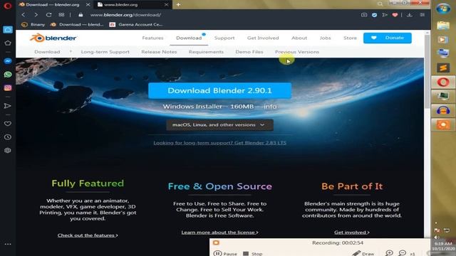 How to Download Blender latest version 2.89 and 2.80 ,2.81,2.82,2.83 || Bangla || weniphics studio смотреть онлайн