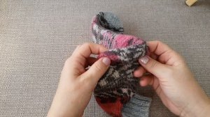 Вязальные зарисовки №2 / Дундага / Новые носки / Пятка "Стронг"