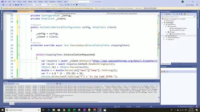 Core 3.0 Part 6: Reading from a config file смотреть онлайн