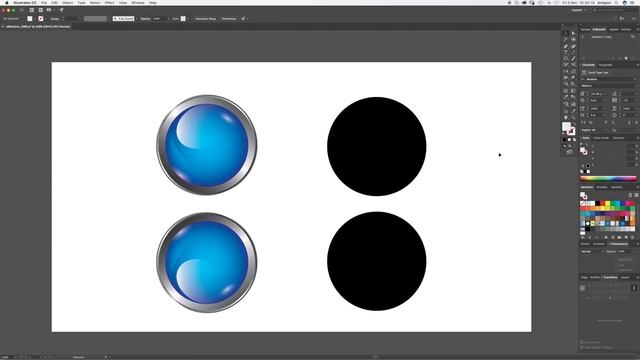 How to create reflections in Adobe Illustrator смотреть онлайн