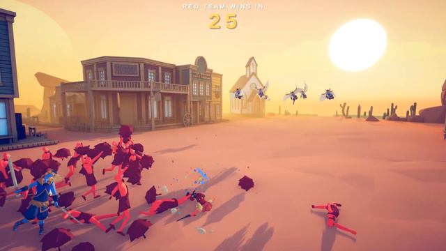 TABS - Rapid Quick Draw vs Every Faction Wild West faction & Win Conditions Update смотреть онлайн