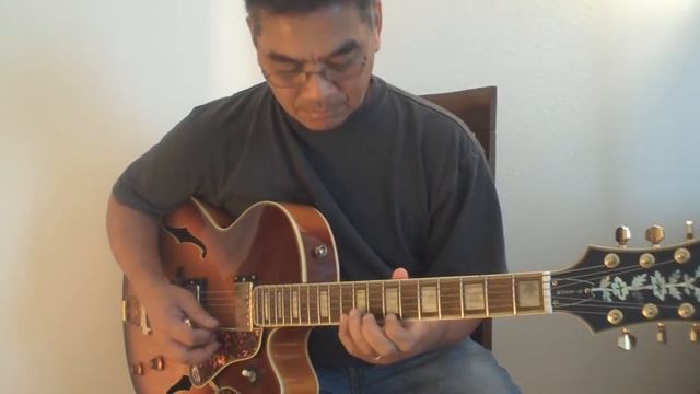 How High The Moon - Jazz guitar instrumental смотреть онлайн