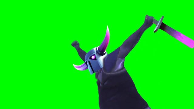 Pekka Dancing (green screen) - Clash Royale / Clash of Clans смотреть онлайн