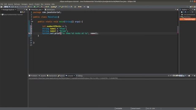 Java Fundamentals Tutorial for Beginners - String and Print Formatting смотреть онлайн