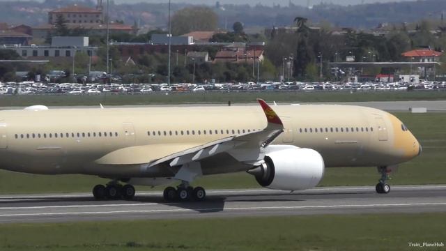 AMAZING SPOTTING at Toulouse Blagnac, Airbus Factory - 05/04/19 смотреть онлайн