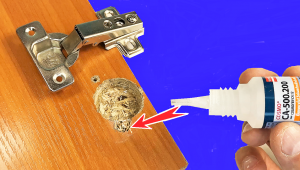 Как отремонтировать вырванные петли на мебели! 👍👍👍👌👌👌😃😃😃