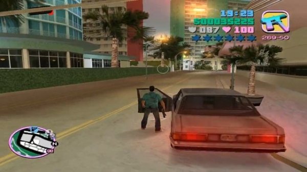 GTA Vice City - Mission #47 - Pole Position Club (HD)