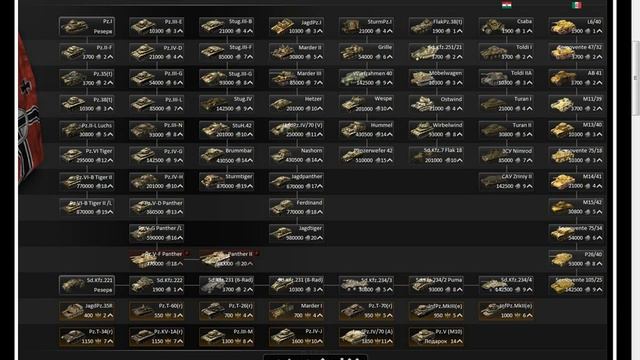 War Thunder: Бронетехника Германии (пт-сау) смотреть онлайн