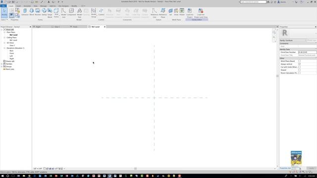 Revit Family from 3D AutoCAD Block смотреть онлайн