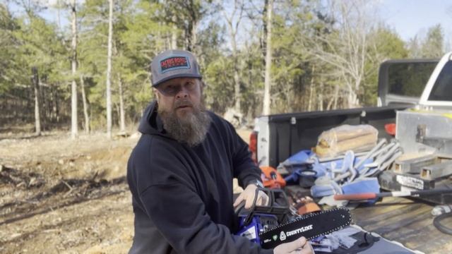 Chainsaw and 1 Man Offgrid DIY Land clearing with HOLZFORRMA G255 Part 2 ITS FIXED! смотреть онлайн