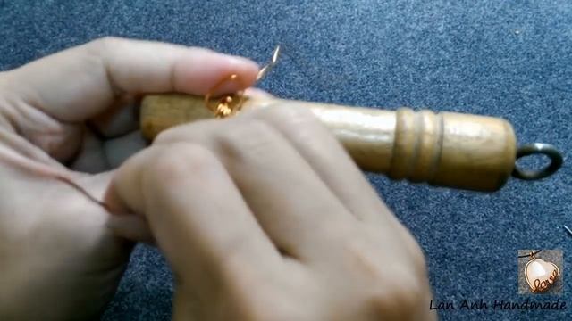 copper wire knot ring - handcrafted copper jewelry 147 смотреть онлайн