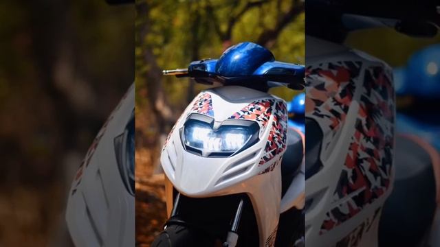 Aprilia sr150 Custom made LED headlights смотреть онлайн