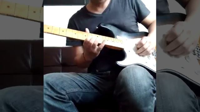 Fender stratocaster American vintage 57 test sound... classic space blues. смотреть онлайн