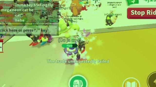 I traded my neon fly ride cow (roblox adopt me) was it a win?fair?lose? смотреть онлайн