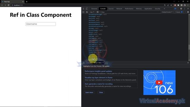 refs with class component in React.js | React Complete Course смотреть онлайн