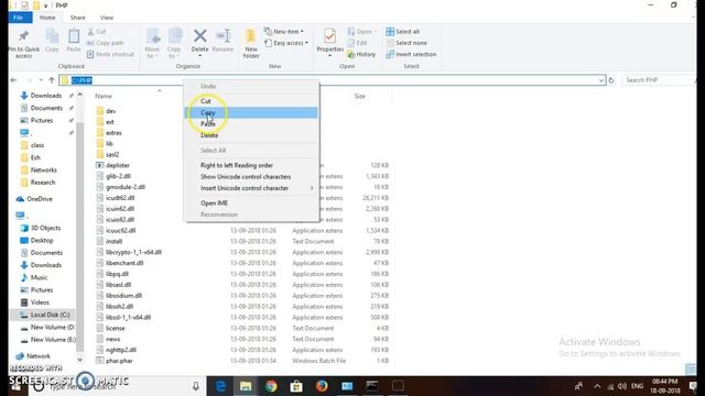 Executing PHP from Command Prompt смотреть онлайн