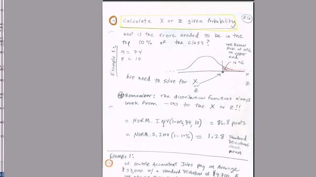 Excel 2013 Statistical Analysis #39: Probabilities for Normal (Bell) Probability Distribution смотреть онлайн
