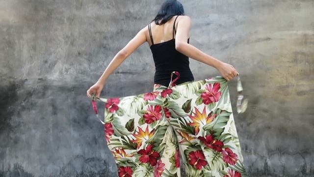 How to tie wrap pants, tutorial смотреть онлайн