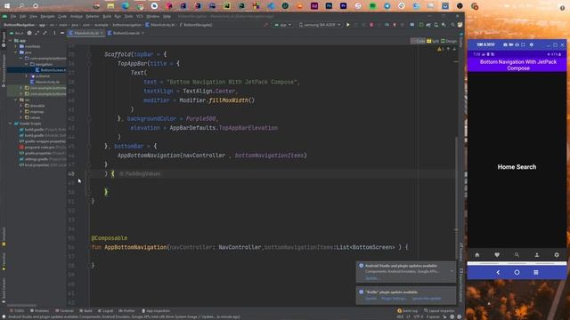 #4 Bottom Navigation With JetPack Compose | بالعربي смотреть онлайн